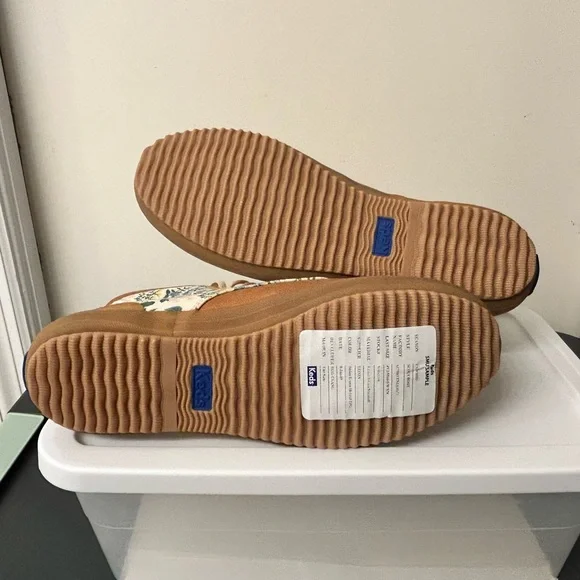 NWT Keds x Rifle Paper Co. Scout Boots in Wildflower Natural - Picture 8 of 9